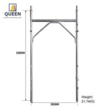 Load image into Gallery viewer, Frame Scaffolding with Bushes(italy) Ponteggio