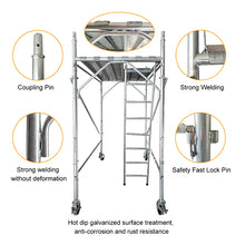 Load image into Gallery viewer, Frame Scaffolding with Bushes(italy) Ponteggio