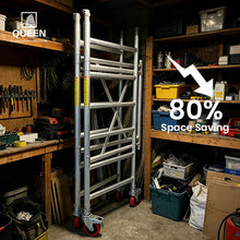 Load image into Gallery viewer, Aluminium Scaffolding for Construction Scaffold Mobile Foldable Platform