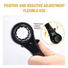 Load image into Gallery viewer, Scaffolder Quick Ratchet Wrench Multifunctional Double Headed Four Use