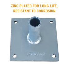 Load image into Gallery viewer, Custom Scaffolding Accessories Base Plate Plated Ground Level Base Jack Plate Feet for System Scaffolding Assemble