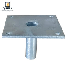 Load image into Gallery viewer, Custom Scaffolding Accessories Base Plate Plated Ground Level Base Jack Plate Feet for System Scaffolding Assemble