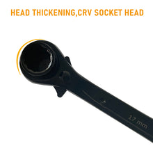 Load image into Gallery viewer, Scaffolder Quick Ratchet Wrench Multifunctional Double Headed Four Use