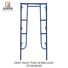 Load image into Gallery viewer, Walk Thru Frames Scaffolding  American Type