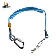 Load image into Gallery viewer, Retractable Scaffolding Tool lanyard  Plastic Coiled Spring