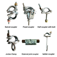 Load image into Gallery viewer, Queen Scaffolding Hot Dip Galvanized Coupler Scaffolding Clamps Forged