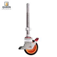 Load image into Gallery viewer, Heavy Duty Scaffold Rubber Caster Wheel, Roller Bearing Roller Scaffold