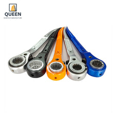 Load image into Gallery viewer, Double size reversible scaffolding ratchet wrench