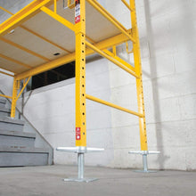Load image into Gallery viewer, Adjustable Leveling Jacks - 4-Pk. for Baker-Style Scaffolding, Model Number I-IBSJP12H4