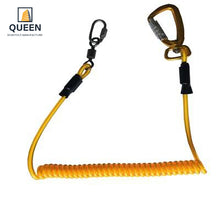 Load image into Gallery viewer, Retractable Scaffolding Tool lanyard  Plastic Coiled Spring