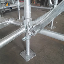 Load image into Gallery viewer, Queen Scaffolding Jack Base Hot Dip Galvanized  Scaffold Screw Base Jack