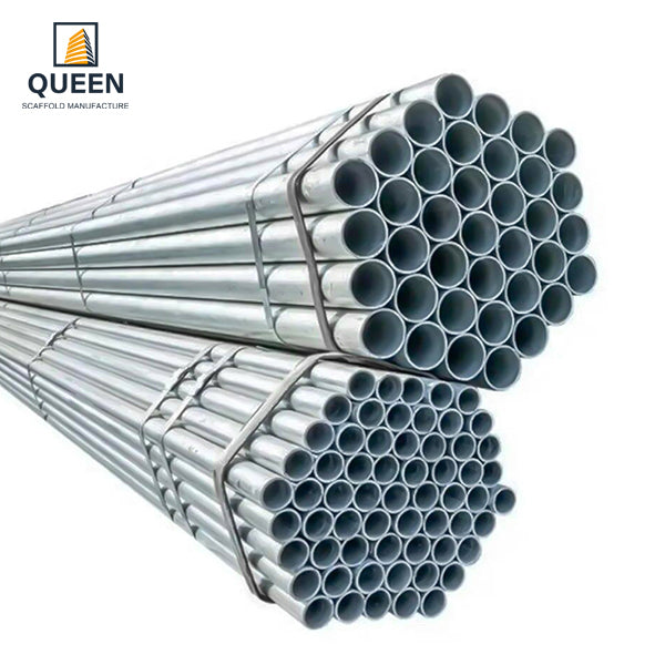 BS1139 Standard 48.3mm Hot Dipped Galvanized Steel Scaffolding Tube 3.2mm 4mm