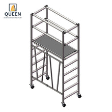 Load image into Gallery viewer, Aluminium Scaffolding for Construction Scaffold Mobile Foldable Platform
