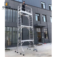 Load image into Gallery viewer, Aluminum Scaffolding Home Use  with Mobile Rolling Wheel
