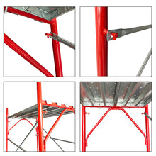 Load image into Gallery viewer, Linyi Queen Scaffolding Hot Sale Italy Construction Frame Ponteggi H Frame Scaffolding
