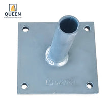 Load image into Gallery viewer, Custom Scaffolding Accessories Base Plate Plated Ground Level Base Jack Plate Feet for System Scaffolding Assemble
