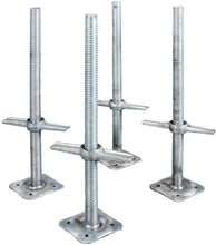 Load image into Gallery viewer, Adjustable Leveling Jacks - 4-Pk. for Baker-Style Scaffolding, Model Number I-IBSJP12H4
