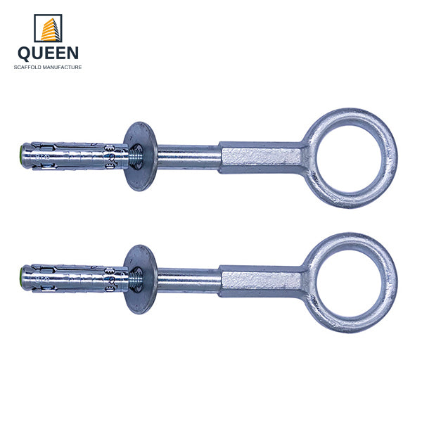 Galvanized Forged Steel Scaffolding Eye Bolts with Scaffold Anchor Ties