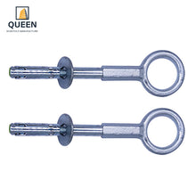 Load image into Gallery viewer, Galvanized Forged Steel Scaffolding Eye Bolts with Scaffold Anchor Ties
