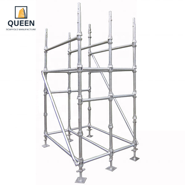 Cuplock Scaffolding System for Building Project