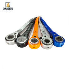Load image into Gallery viewer, Double size reversible scaffolding ratchet wrench
