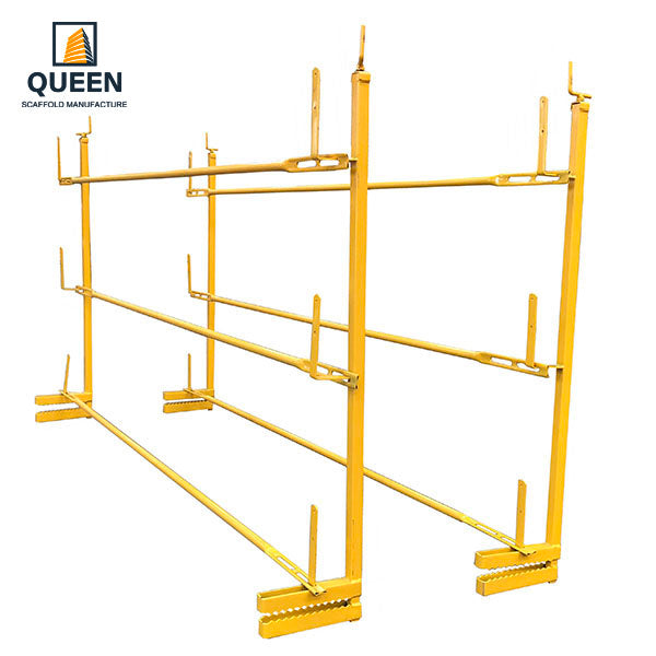 Queen scaffolding Parapet Safety Metal Guard Rail Clamp System