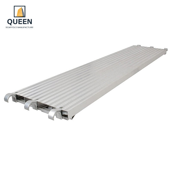 Construction 19in US Standard Construction 8ft Aluminum Scaffolding Plank